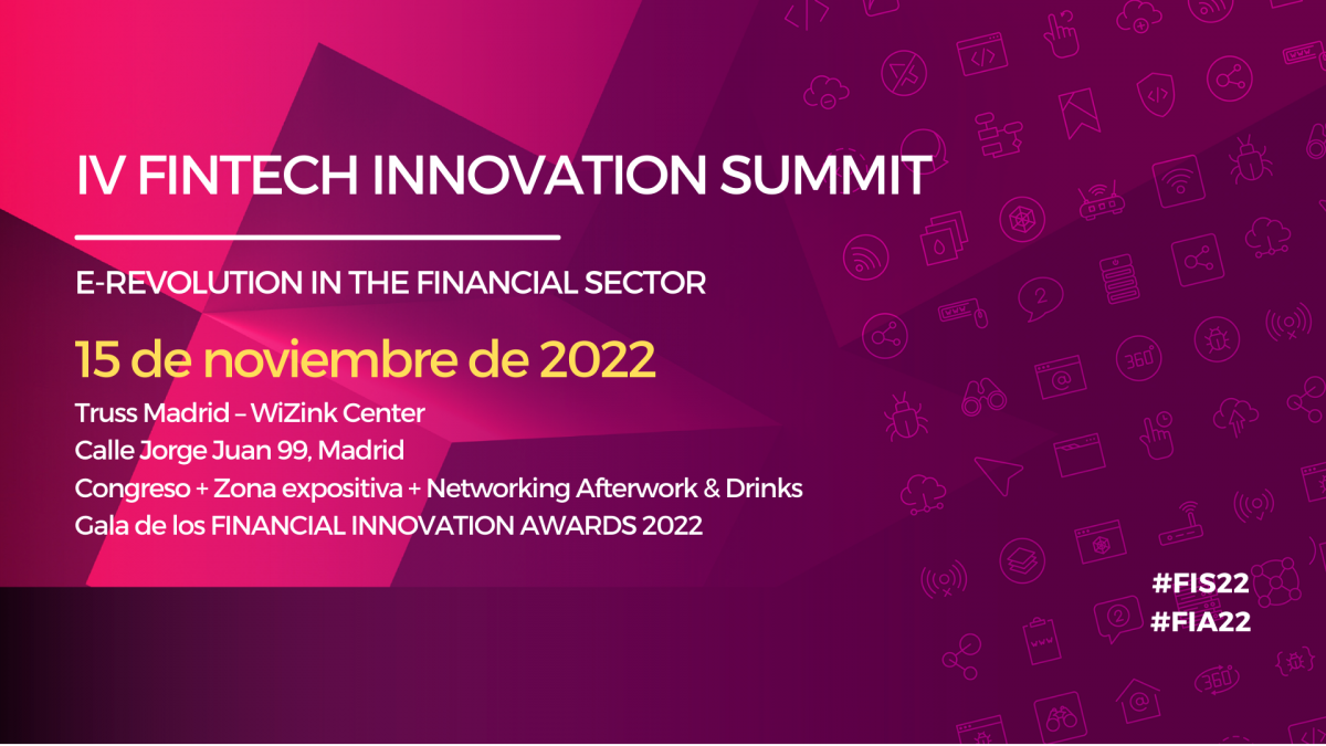 Cartela IV FINTECH INNOVATION SUMMIT evento Madrid eldigitalmedia futuro sector financiero