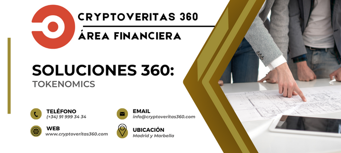 Tokenomics Cryptoveritas 360 area financiera tokenizacion