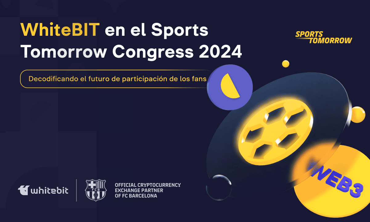WhiteBIT blockchain intercambio criptomonedas participacion Sports Tomorrow Congress eldigitalmedia