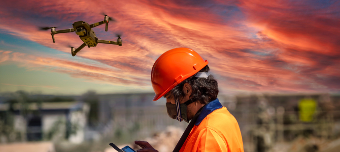 Uso drones tecnologia catastrofe rescate