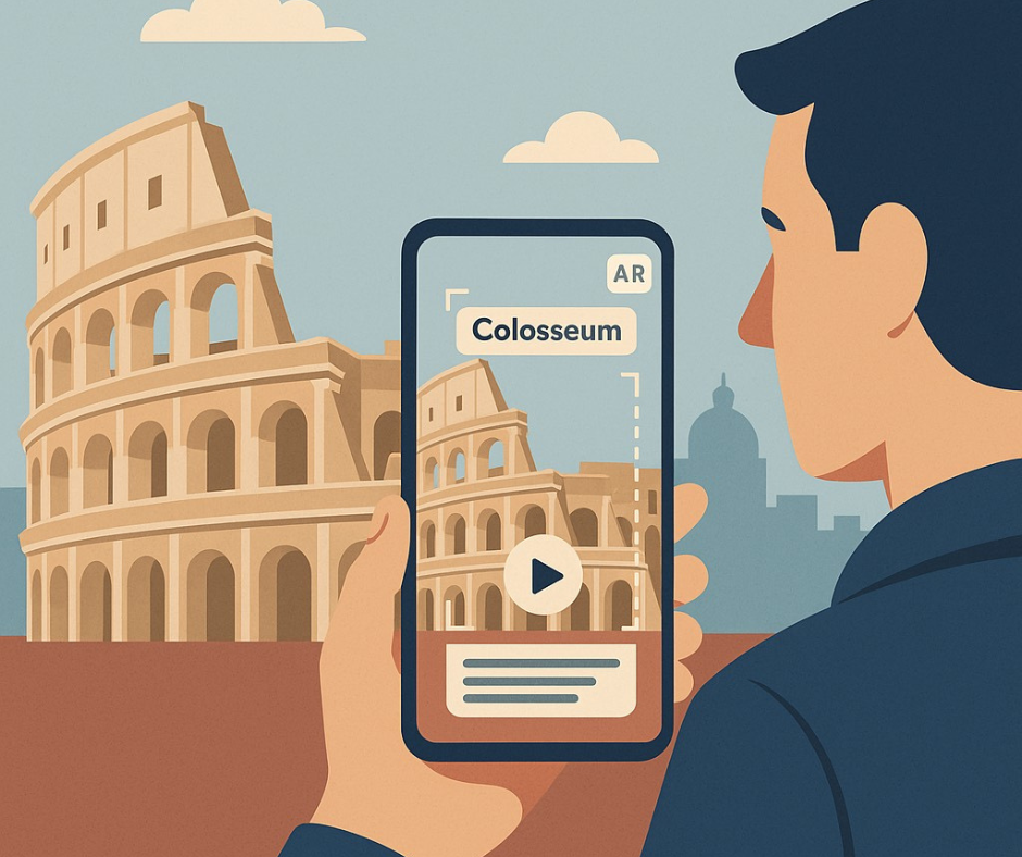 Turismo realidad aumentada IA Inteligencia artificial viajes
