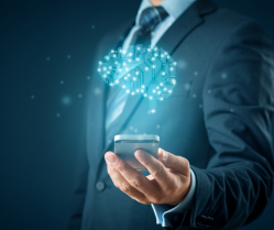 Abogados IA futurista derecho